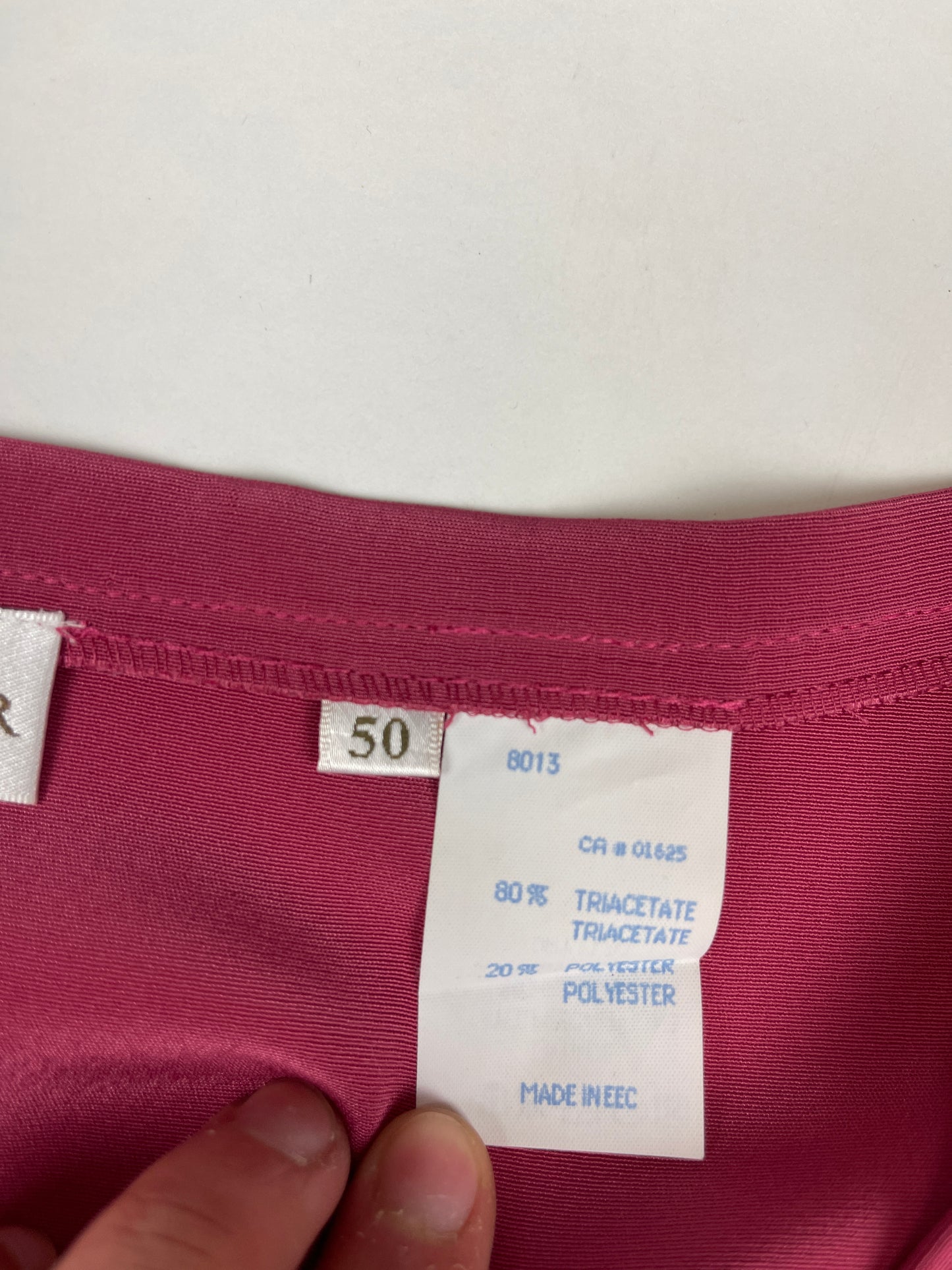 Jupe midi satinée y2k rose vintage